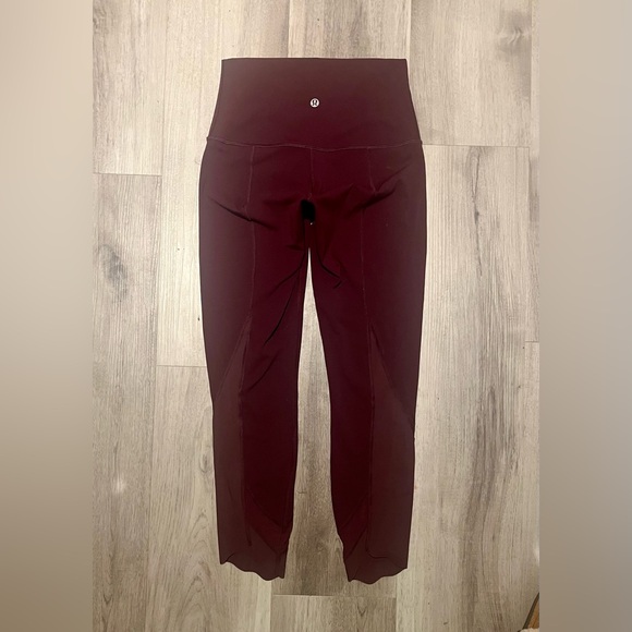 Lululemon Special Edition Wunder Under Crop High-Rise *Roll Down Scallop 23" - Picture 2 of 8